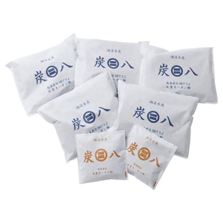 出雲カーボン 炭八 調湿木炭 3L × 5個 + スマート小袋 × 2個 ／ 1セット