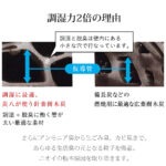 炭八の調湿力